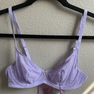 NWT Savage X Fenty Lavender Unlined Bra